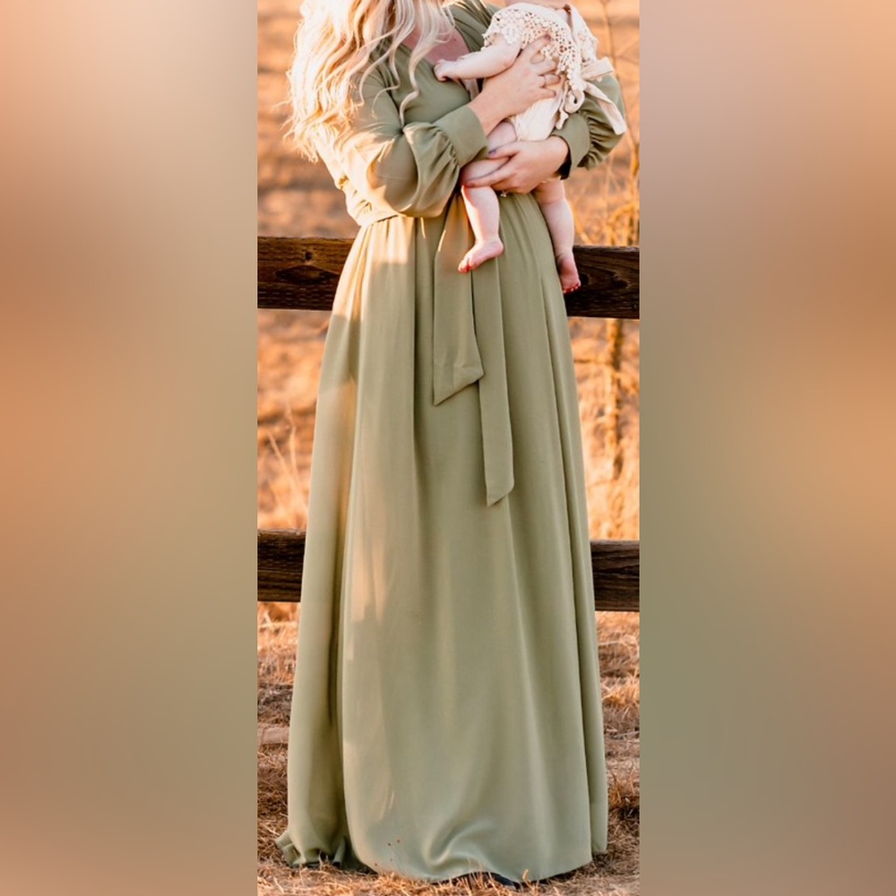 Baltic Born Lydia Sage Maxi Dress - XXLarge